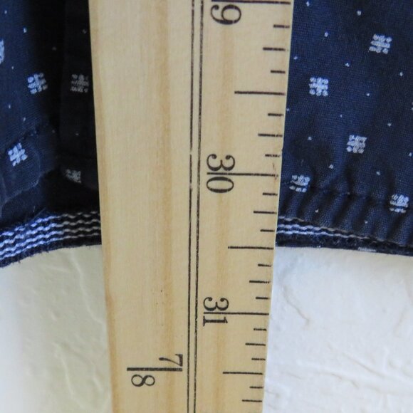 Hudson Barrow NYC* Men's Short Sleeve Button Down Single Pocket BOHO Shirt~ XL - Picture 8 of 10